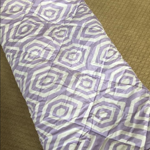 Pottery Barn Teen purple comforter full/queen size - Picture 2 of 3